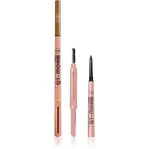 J.Cat Beauty Brow-LA tužka na obočí s kartáčkem odstín 103 Medium Cool Brown 0.08 g