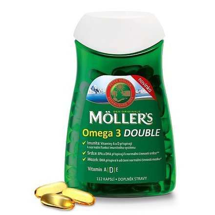 Mollers Omega 3 Double 112 kapslí