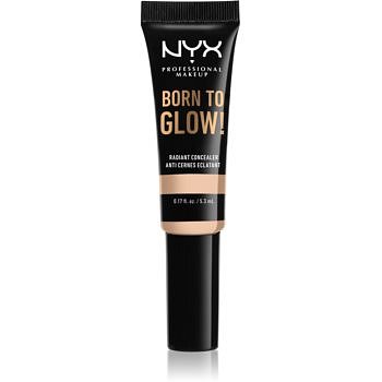 NYX Professional Makeup Born To Glow rozjasňující korektor odstín Light Ivory 5,3 ml