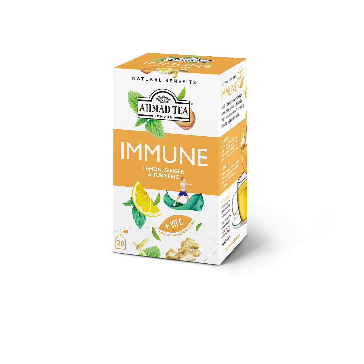 Ahmad Tea Immune porcovaný čaj 20x1,5 g