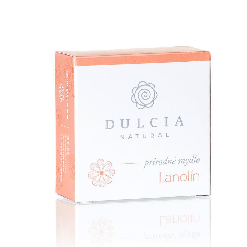 DULCIA Natural Přírodní mýdlo Lanolin 90 g