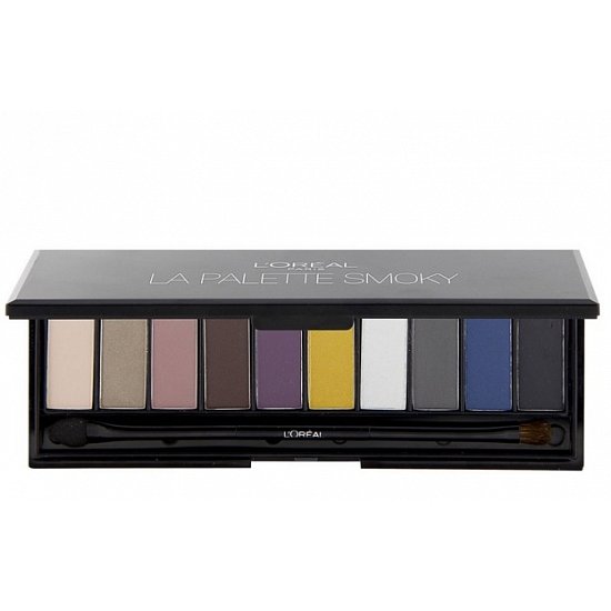 L'Oréal Paris Smoky paleta očních stínů Smoky 01