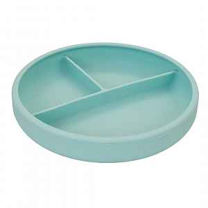Lurch dětský silikonový talíř mint (00280022)