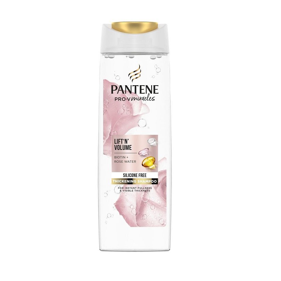 Pantene Pro-V Lift'n'Volume Rose Water šampon 300 ml