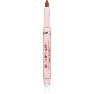 Revolution Blur Lip Shaper konturovací tužka na rty s aplikátorem odstín Misty Taupe 0.6 g