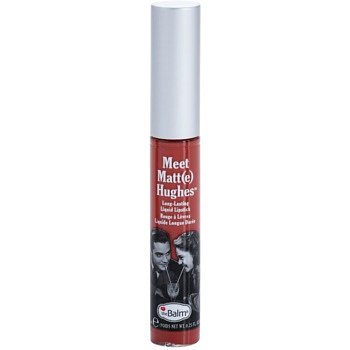 theBalm Meet Matt(e) Hughes dlouhotrvající tekutá rtěnka odstín Committed 7,4 ml