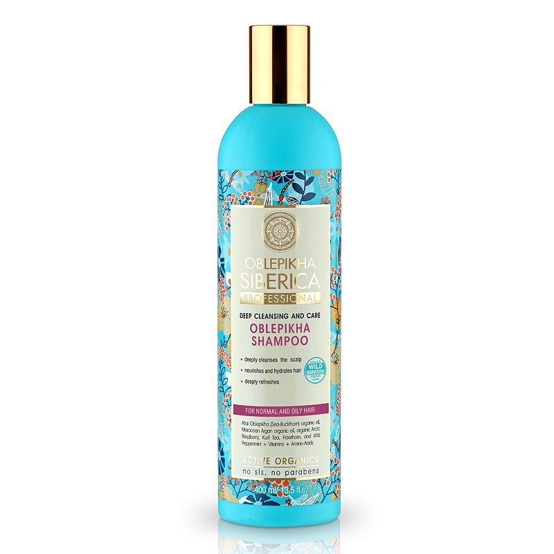 Natura Siberica Rakytníkový balzám pro normální a mastné vlasy 400 ml
