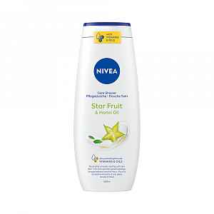 Nivea Sprchový gel Care & Starfruit 500 ml