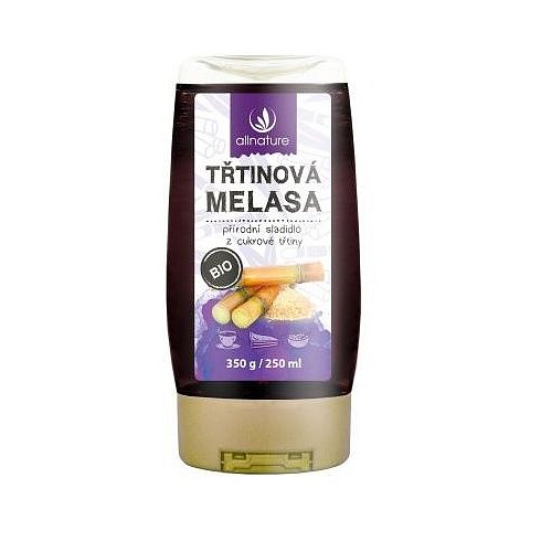 Allnature Melasa třtinová BIO 250 ml