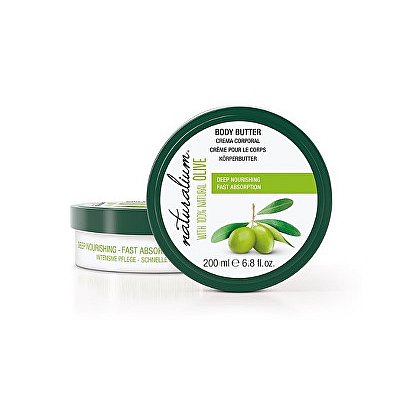 Naturalium Body Butter vyživující tělové máslo s olivovým olejem 200 ml