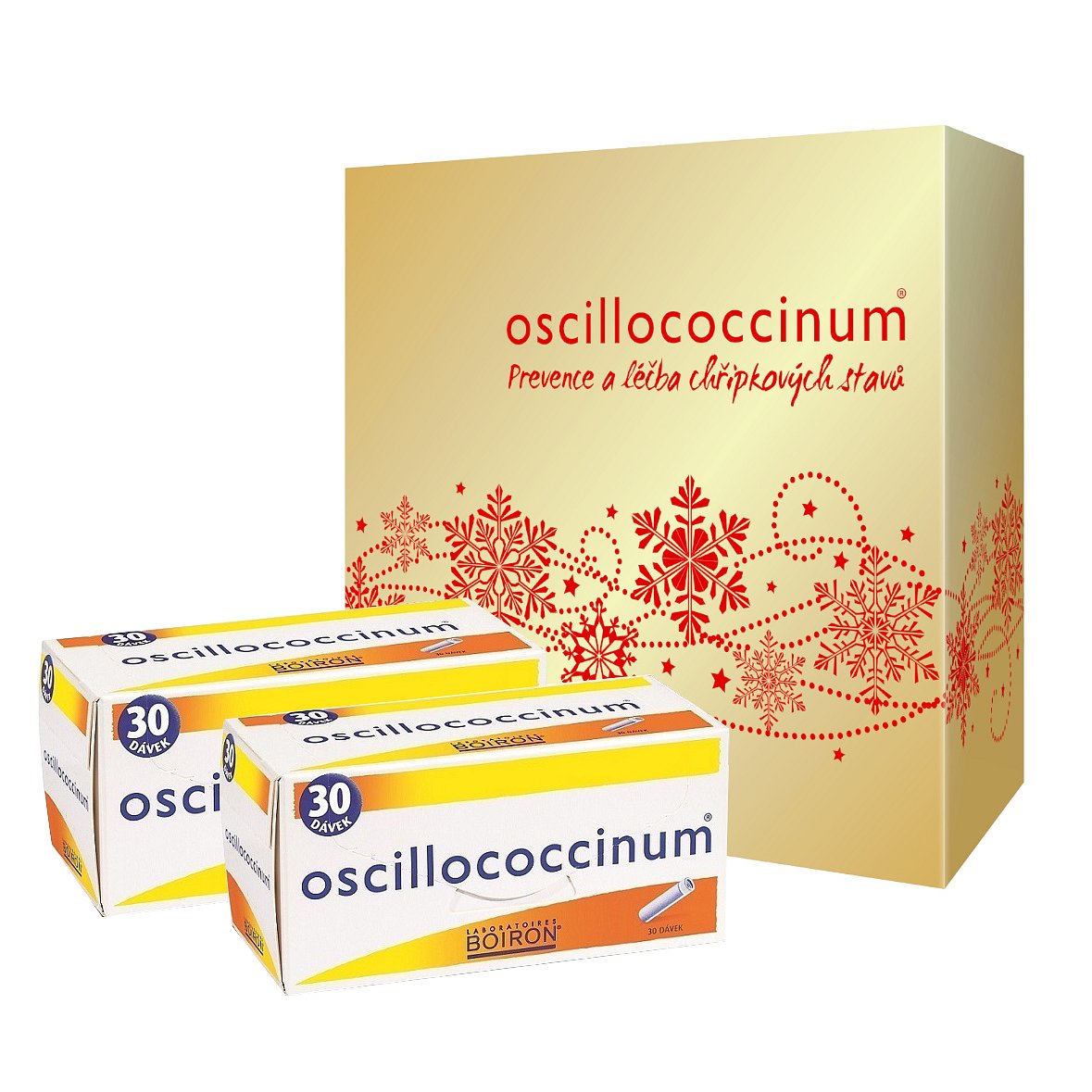 Oscillococcinum 2x30 dávek, vánoční balení