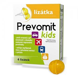 Prevomit Kids lízátka 6ks