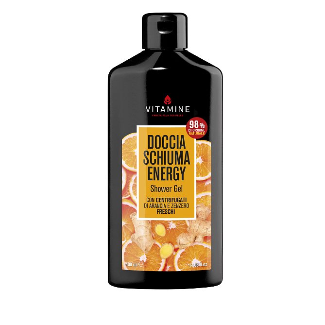 Vitamine Energy Sprchový gel pomeranč a zázvor 400ml