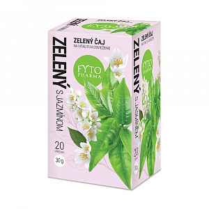 Fytopharma Zelený čaj s jasmínem 20x1,5 g
