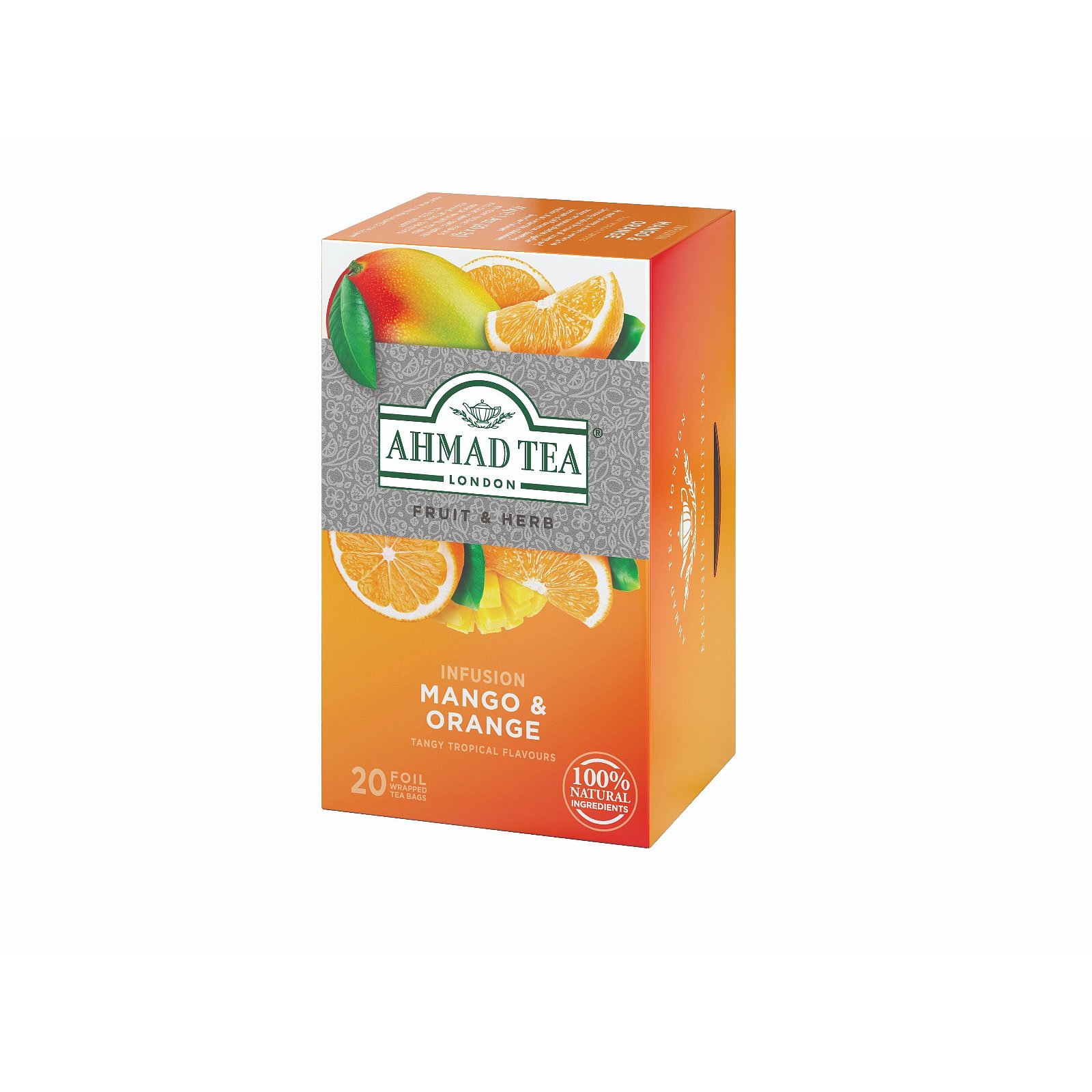 Ahmad Tea Mango&Orange porcovaný čaj 20x2 g