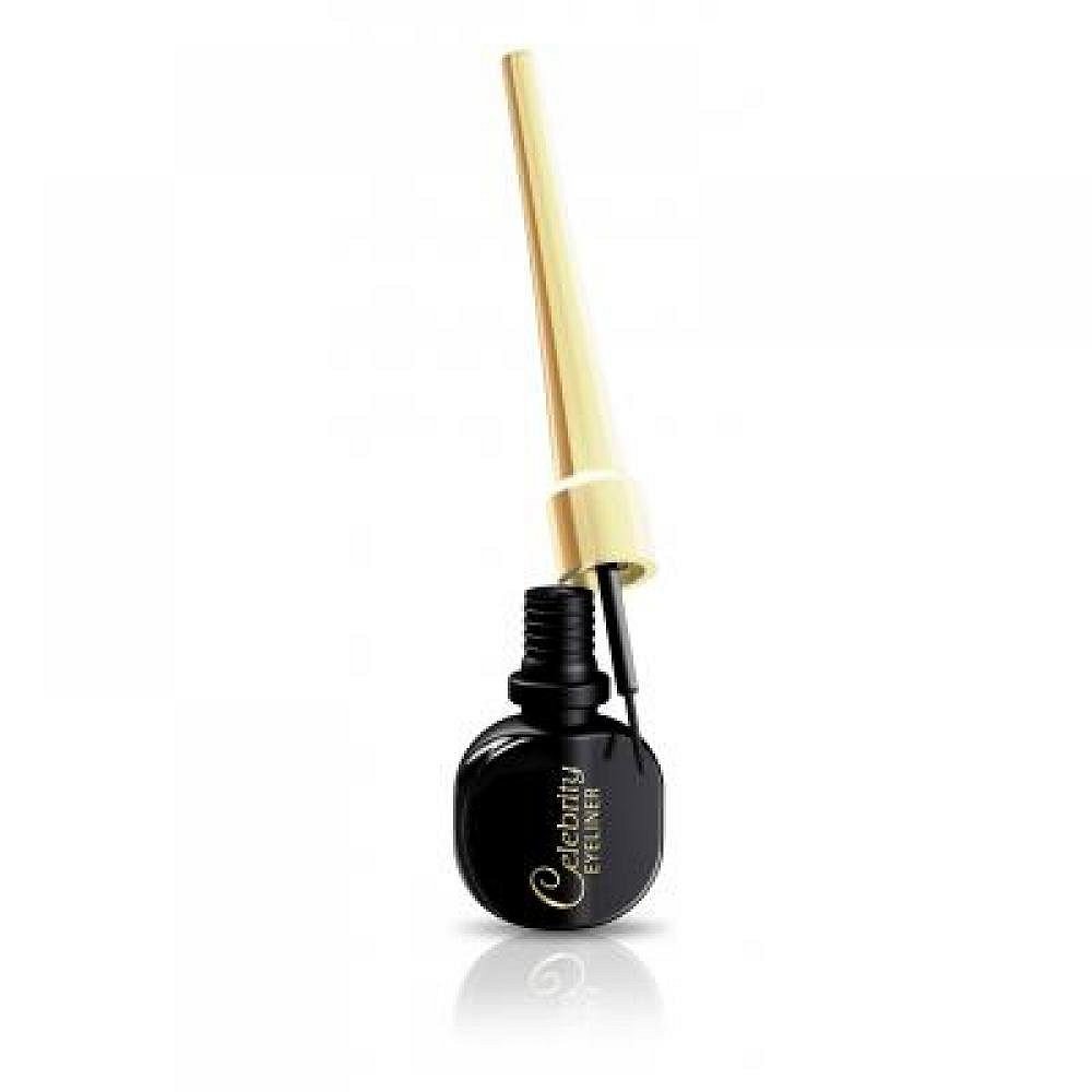 Eveline Celebrity tekuté oční linky Black 3 ml