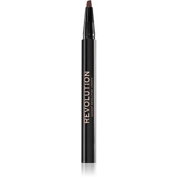 Makeup Revolution Bushy Brow tužka na obočí odstín Ash Brown 0,5 ml