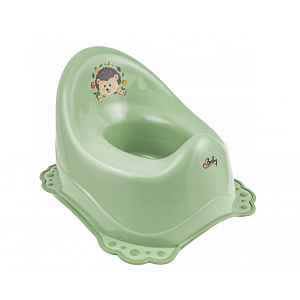 Maltex Protiskluzový nočník - Ježek, zelený