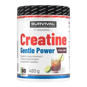 Survival Creatine Monohydrate Gentle Power 480 g cuba libre