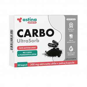 Astina CARBO UltraSorb 300 mg 20 kapslí