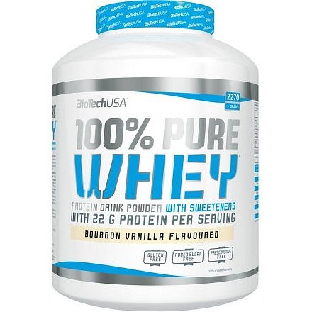 BioTech USA 100% Pure Whey Rýžový nákyp 2270g