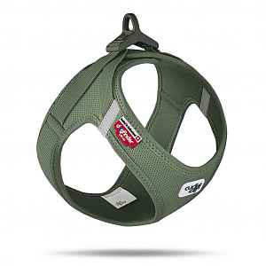 Curli Postroj pro psy se sponou Air-Mesh Moss M, 6-9 kg