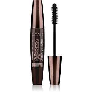 Gabriella Salvete XXPress Volume & Length prodlužující řasenka pro dokonalý objem odstín Brown 11 ml