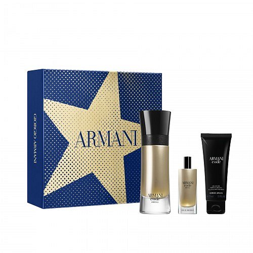 Giorgio Armani Code ABSOLU  Kit dárková kazeta EdT 60ml +75ml+15ml