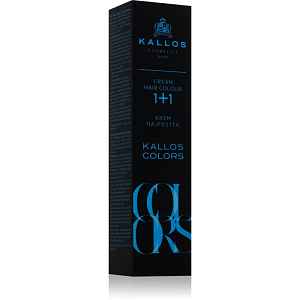 Kallos Colors Cream Hair Colour barva na vlasy odstín 1N - Black 60 ml