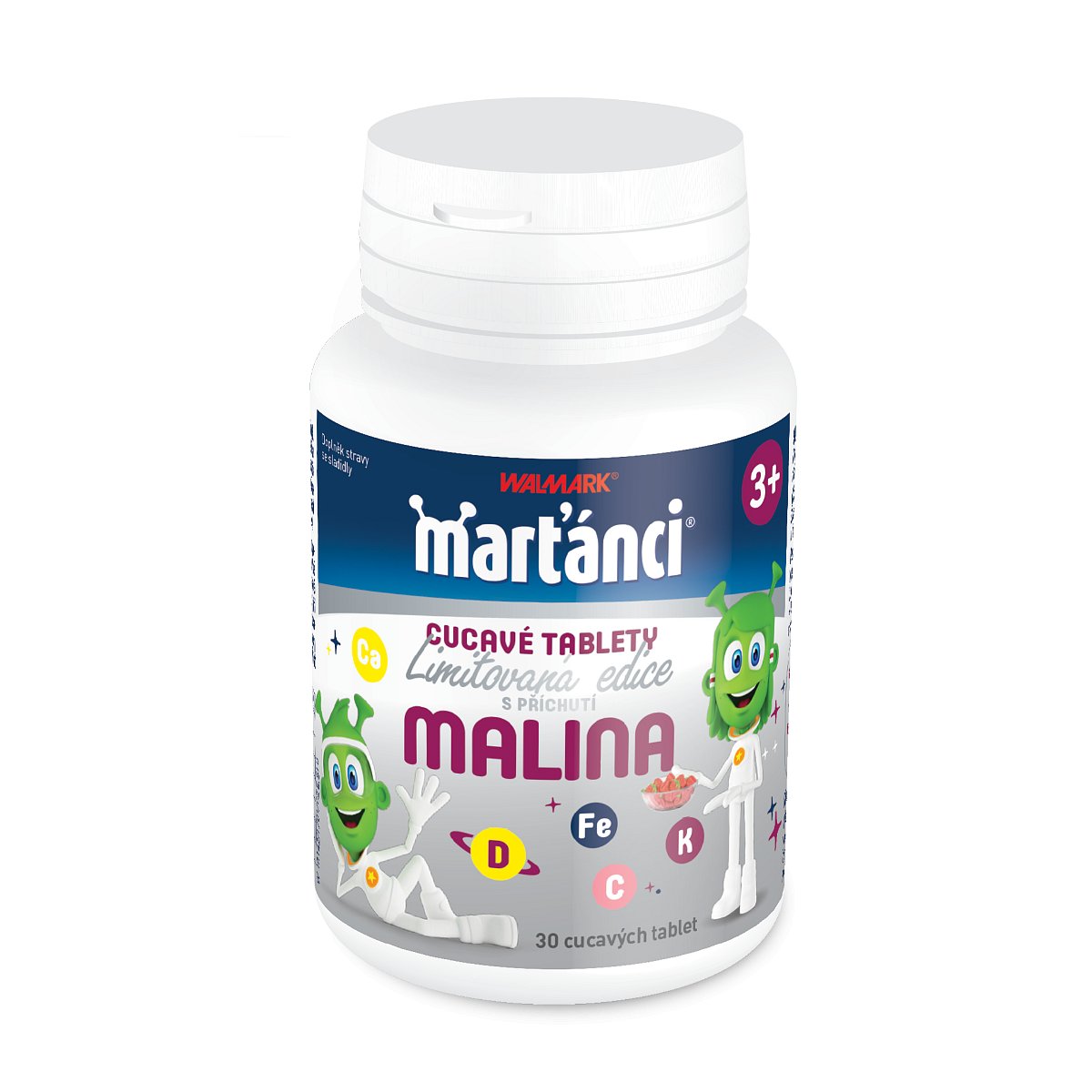 Marťánci Cucavé tablety malina 30 tablet