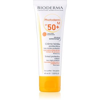 Bioderma Photoderm M ochranný tónovací krém proti pigmentovým skvrnám SPF 50+ odstín Golden  40 ml