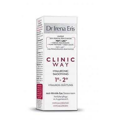 Clinic Way Dermo Krém pr.vráskám 1° a 2° oční 15ml