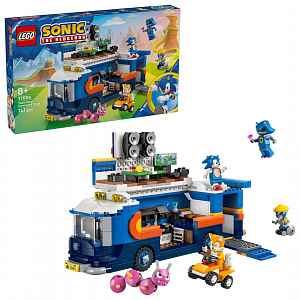 LEGO Sonic the Hedgehog™ 77006 Velitelské vozidlo týmu Sonic