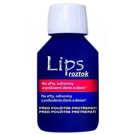 Lips roztok na afty 100 ml