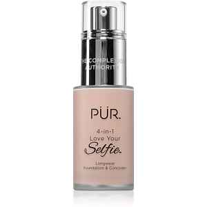 PÜR Cosmetics 4-in-1 Love Your Selfie make-up a korektor 2 v 1 odstín LN1 30 ml