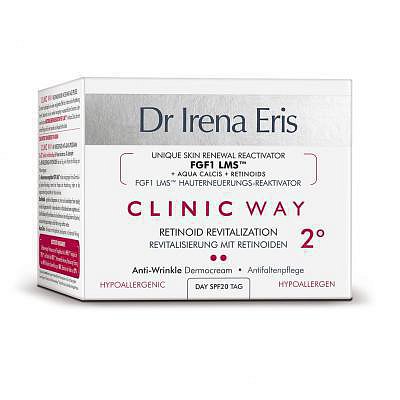 Clinic Way Dermo Krém pr.vráskám 2° den SPF20 50ml