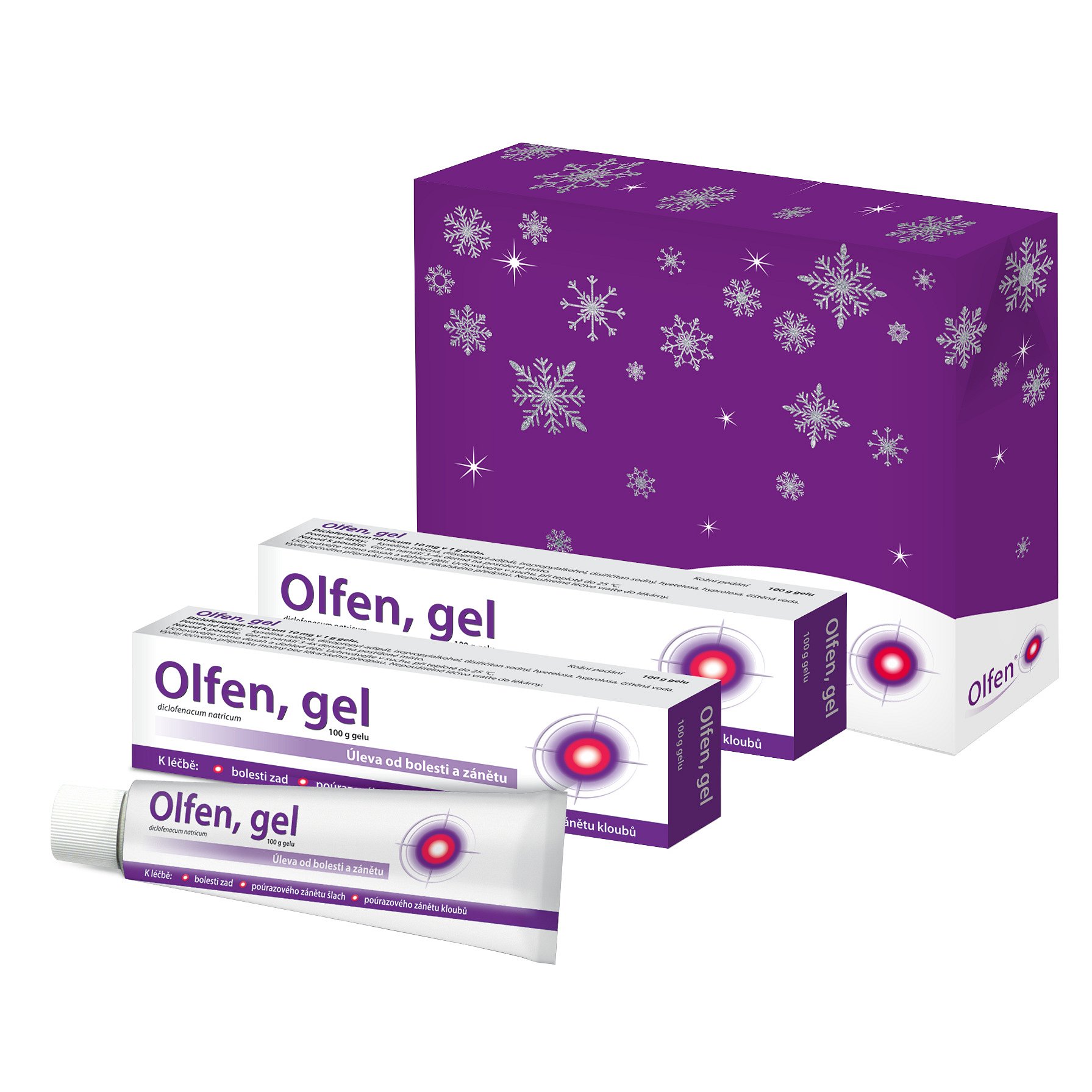 Olfen Gel Vánoční balení 2x100g