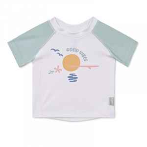 Saro Baby plavecké tričko s UV ochranou (18-24m) Good Vibes