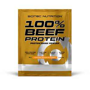 Scitec Nutrition 100% Beef Protein 30 g caramel banana