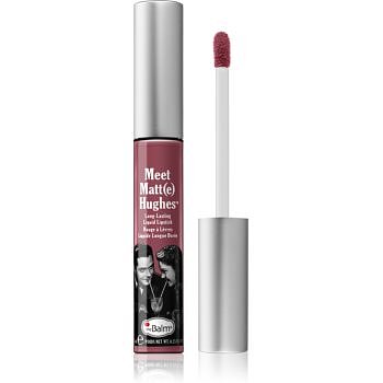 theBalm Meet Matt(e) Hughes dlouhotrvající tekutá rtěnka odstín Charming 7,4 ml