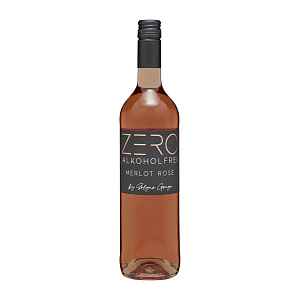 ZERO ZERO Merlot Rosé nealkoholické 0,75 l