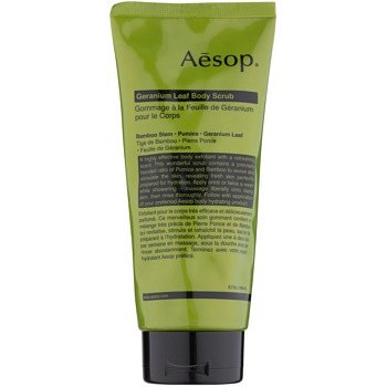 Aēsop Body Geranium Leaf tělový peeling  180 ml