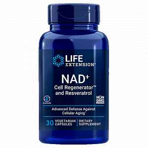 Life Extension NAD+ Cell Regenerator™ and Resveratrol - 30 kapslí