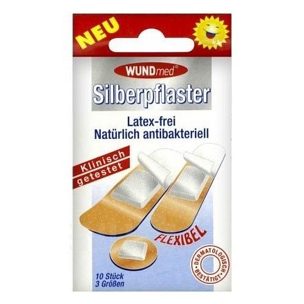 Náplast WUNDmed se stříbrem 10ks