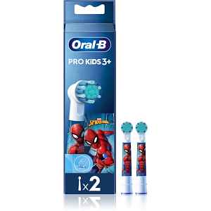 Oral-B PRO Kids 3+ náhradní hlavice pro zubní kartáček pro děti Spiderman 2 ks