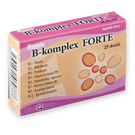 Rosen B-komplex FORTE dražé 25