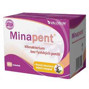 Minapent + šalvěj lékařská tobolky 90