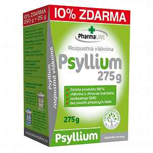 Psyllium - vláknina 250g+10% ZDARMA - krabička
