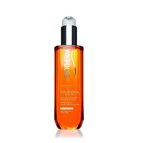 Biotherm Biosource Total Renew Oil čištění s dvojitým efektem 200 ml + dárek BIOTHERM - kosmetická taštička