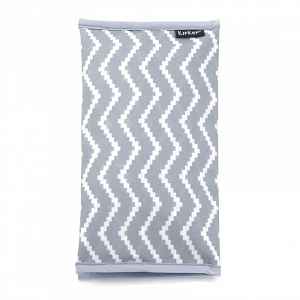 KipKep pouzdro na plenky DIAPER WALLET Silver Grey
